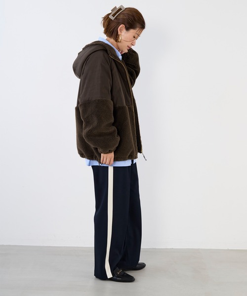 MICA&DEAL（マイカアンドディール） ブルゾン アウター ボアドッキング