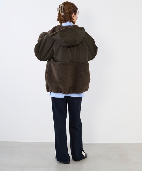 MICA&DEAL（マイカアンドディール） ブルゾン アウター ボアドッキング