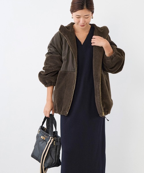 MICA&DEAL（マイカアンドディール） ブルゾン アウター ボアドッキング