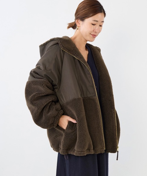 MICA＆DEAL マイカアンドディール　ブルゾン　コート MICA&DEAL（マイカアンドディール） ブルゾン アウター ボアドッキング