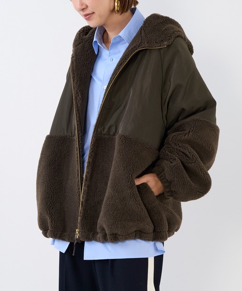 MICA&DEAL（マイカアンドディール） ブルゾン アウター ボアドッキング