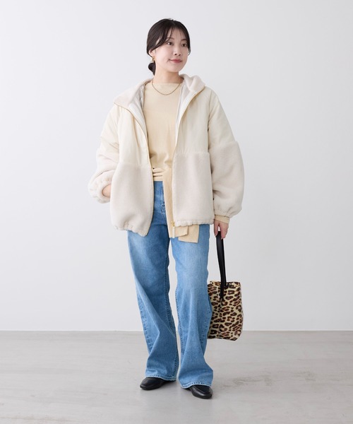 MICA&DEAL（マイカアンドディール） ブルゾン アウター ボアドッキング