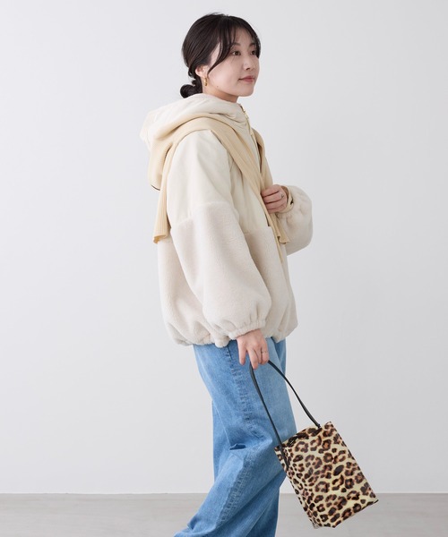 MICA&DEAL（マイカアンドディール） ブルゾン アウター ボアドッキング