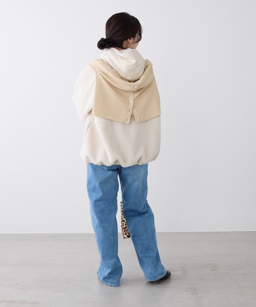 MICA&DEAL（マイカアンドディール） ブルゾン アウター ボアドッキング