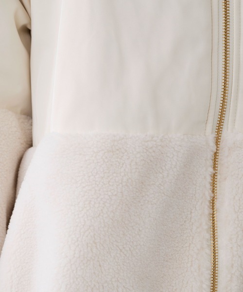 MICA&DEAL（マイカアンドディール） ブルゾン アウター ボアドッキング