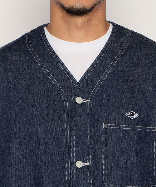 Danton（ダントン） デニムジャケット 42 インディゴブルー メンズ