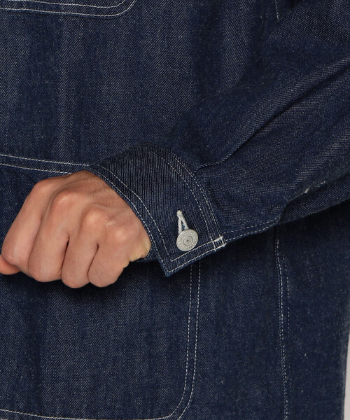 Danton（ダントン） デニムジャケット 42 インディゴブルー メンズ