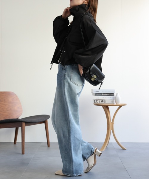 「ap retro」 ブルゾン FREE ブラウン レディース_画像8