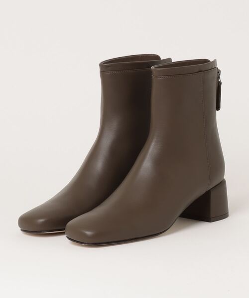 「ODETTE E ODILE」 ショートブーツ 22.5cm ブラック レディース_画像2