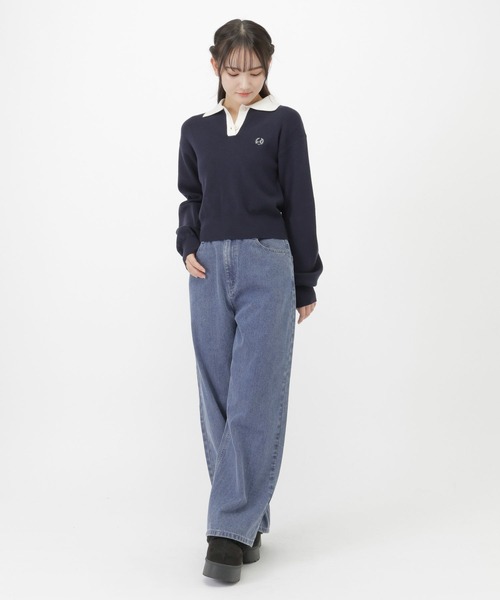 GLOBAL WORK（グローバルワーク） ニット セーター メルティポロ