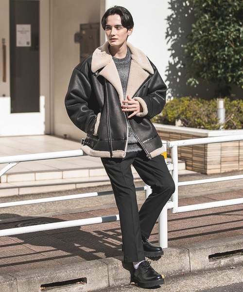 「RAGEBLUE」 ブルゾン ONE SIZE ブラック メンズ_画像2