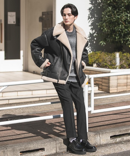 「RAGEBLUE」 ブルゾン ONE SIZE ブラック メンズ_画像3