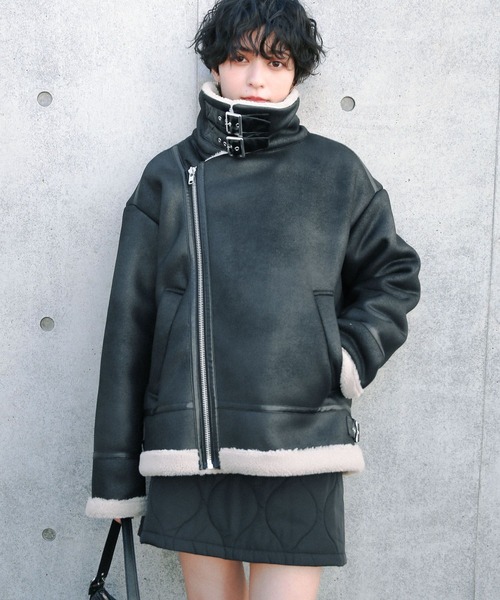 「RAGEBLUE」 ブルゾン ONE SIZE ブラック メンズ_画像6