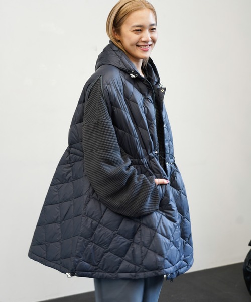 TAION（タイオン） ダウンコート ダウンジャケット CITY DOWN CAPE