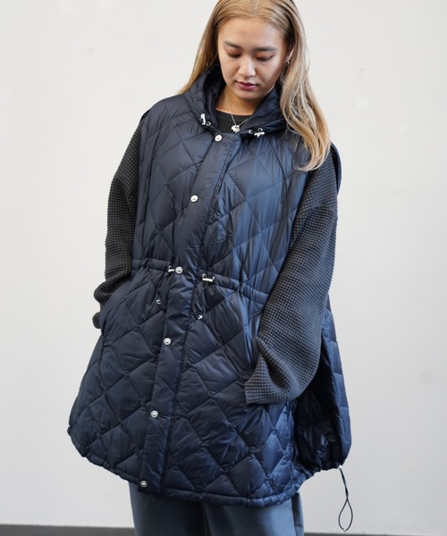 TAION（タイオン） ダウンコート ダウンジャケット CITY DOWN CAPE