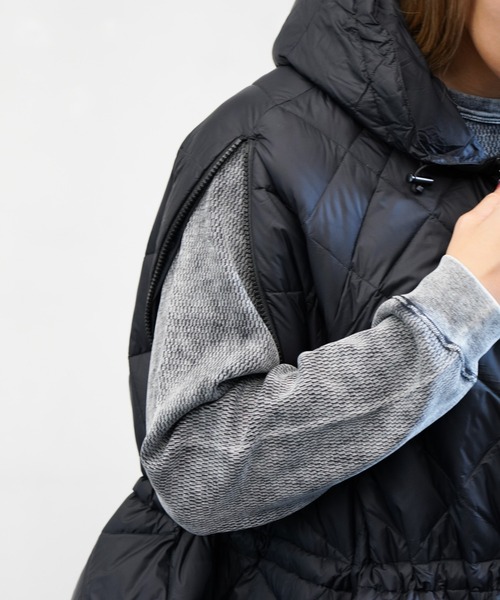 TAION（タイオン） ダウンコート ダウンジャケット CITY DOWN CAPE