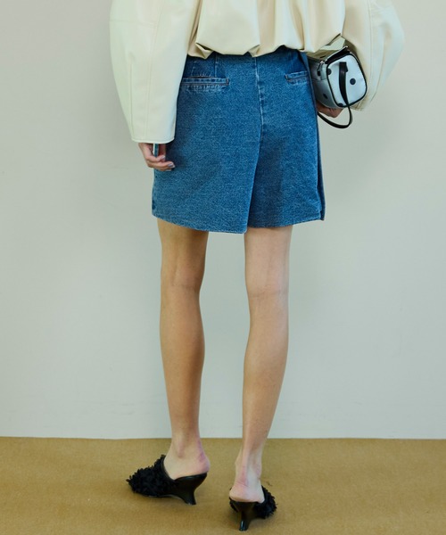 MAISON SPECIAL（メゾンスペシャル） デニムスカート Drape Denim