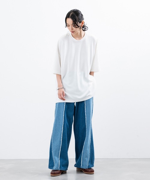 「JUNRED」 デニムパンツ S ネイビー メンズ_画像6