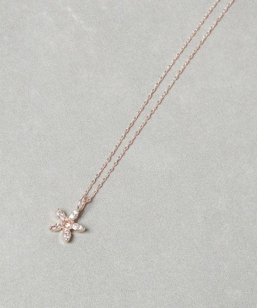 Flowering（フラワーリング） ネックレス ムーン/バタフライ/フラワー