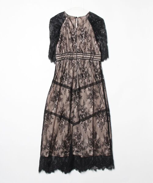 「Dorry Doll」 半袖ワンピース M ブラック レディース_画像2