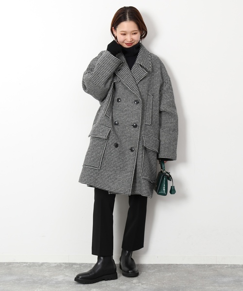 SLOBE IENA（スローブイエナ） ピーコート 36 ネイビー レディース