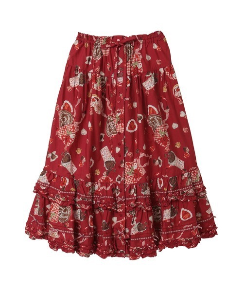 PINK HOUSE（ピンクハウス） スカート スウィートメモリーズプリント