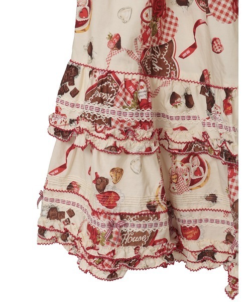 TEDDY'S MEMORIESスカート　PINKHOUSE　ピンクハウス PINK HOUSE（ピンクハウス） スカート スウィートメモリーズプリント