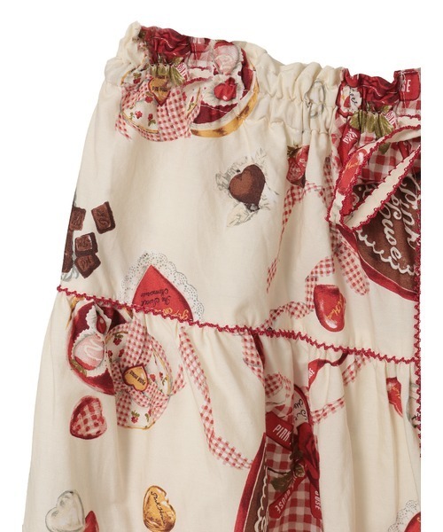 PINK HOUSE（ピンクハウス） スカート スウィートメモリーズプリント