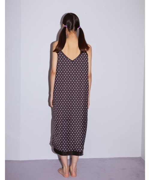 「Little sunny bite」 キャミソールワンピース F イエロー レディース_画像2