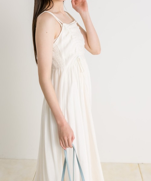 「OLIVE des OLIVE」 キャミソールワンピース FREE ブラック系その他 レディース_画像5