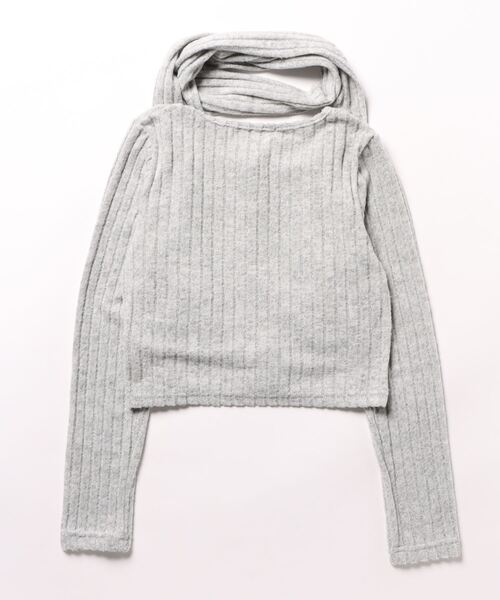 「almo」 「BURLESQUE」カーディガン FREE ダークグレー レディース_画像2