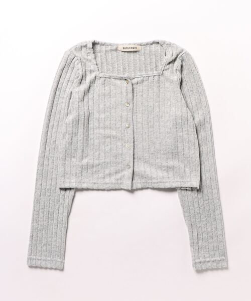 「almo」 「BURLESQUE」カーディガン FREE ダークグレー レディース_画像3