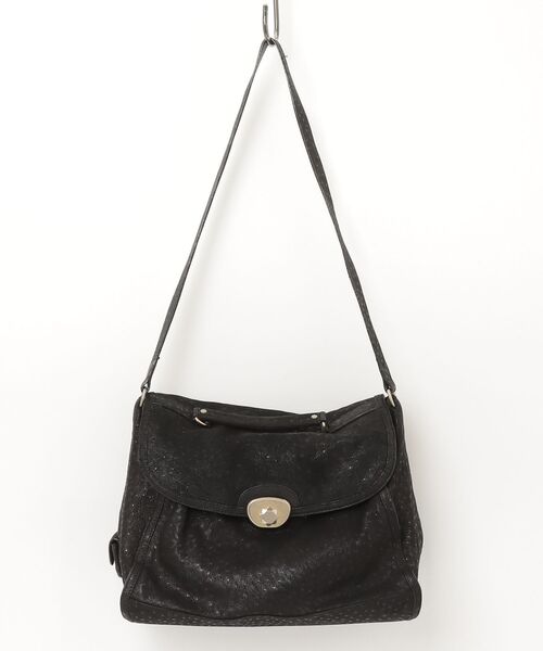 【極美品】Chloe クロエ サム ショルダーバッグ レザーブラック【値下げ可】 Chloe（クロエ） レディース ショルダーバッグ MARCIE SMALL SADDLE