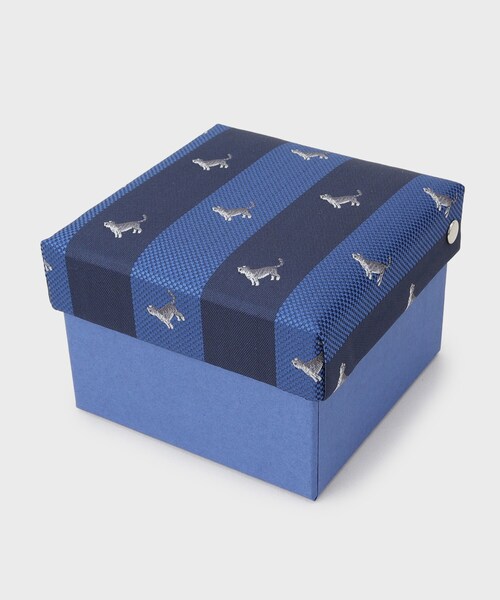 TAKEO KIKUCHI（タケオキクチ） ネクタイ 猫チェンジタイ タイバーBOX