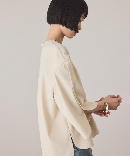 新品未使用　アダムエロペ　トップス　結婚式　パーティ　入学式 ADAM ET ROPE'（アダムエロペ） ブラウス シャツ 入学式 入園式 卒業式