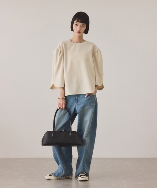 新品未使用　アダムエロペ　トップス　結婚式　パーティ　入学式 ADAM ET ROPE'（アダムエロペ） ブラウス シャツ 入学式 入園式 卒業式