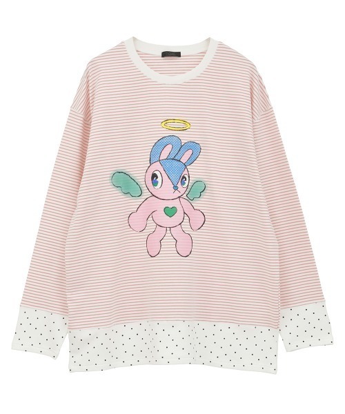 Candy Stripper（キャンディーストリッパー） tシャツ ANGEL BUNNY