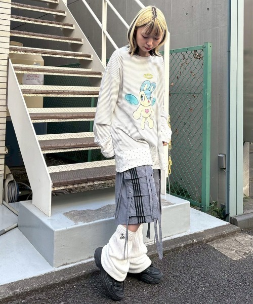 Candy Stripper（キャンディーストリッパー） tシャツ ANGEL BUNNY