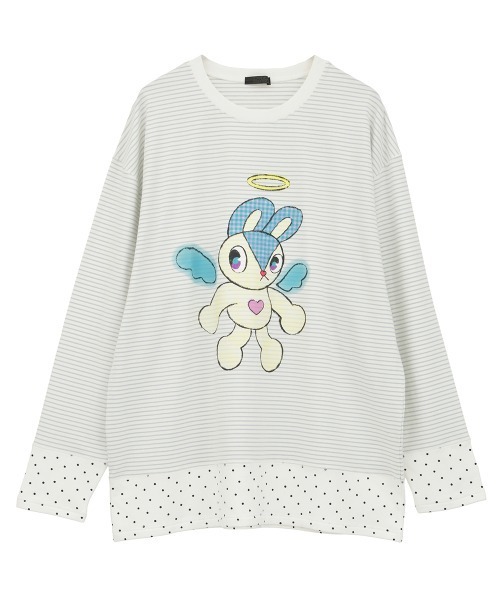 Candy Stripper（キャンディーストリッパー） tシャツ ANGEL BUNNY