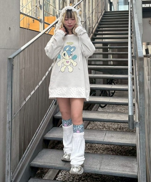 Candy Stripper（キャンディーストリッパー） tシャツ ANGEL BUNNY
