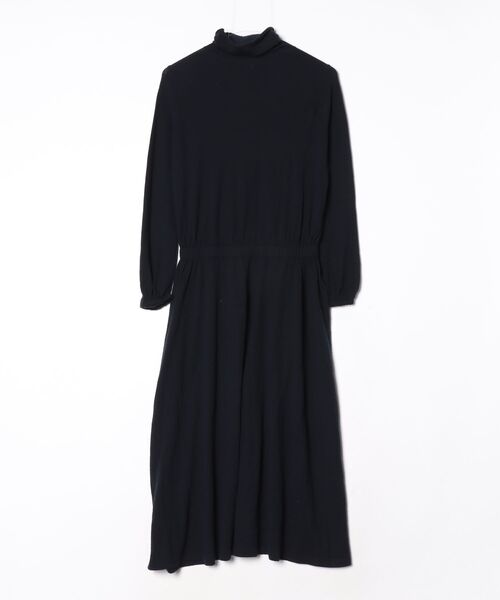 「DEMYLEE」 ニットワンピース S ネイビー レディース_画像2