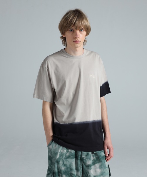 Y-3 tシャツ DIPPED REGULAR SHORT SLEEVE TEE メンズ レディース