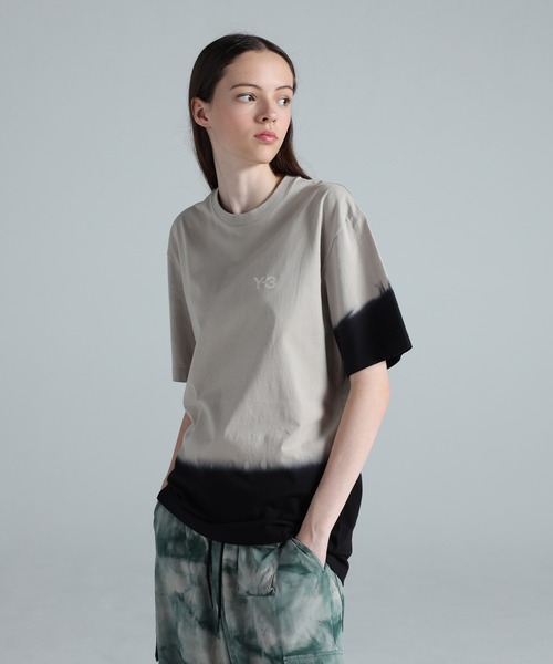 Y-3 tシャツ DIPPED REGULAR SHORT SLEEVE TEE メンズ レディース