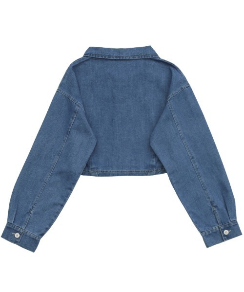 「select MOCA」 長袖シャツ FREE ブラック レディース_画像9