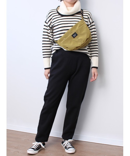 「MB mint breeze」 イージーパンツ 5L ネイビー レディース_画像3