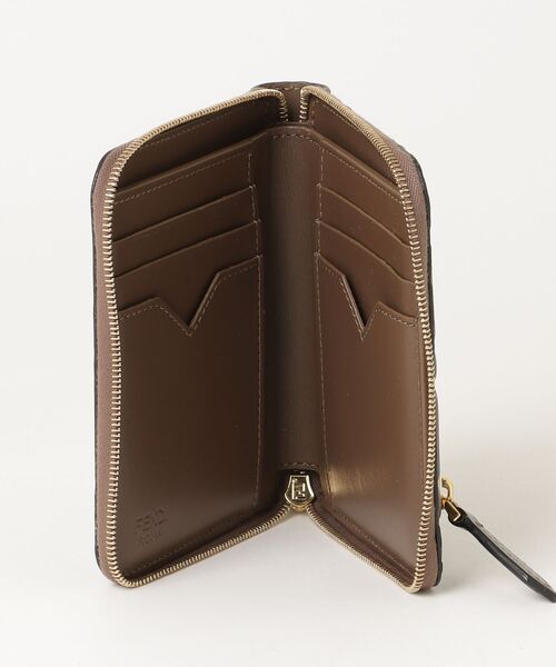 FENDI（フェンディ） FFダイヤモンド 財布 - ブラウン レディース