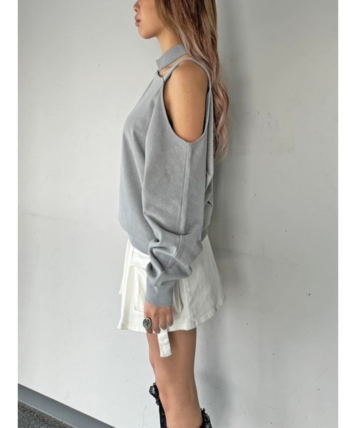 「EGOIST」 スウェットカットソー FREE ベージュ レディース_画像5