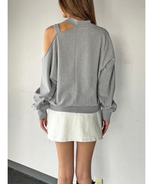 「EGOIST」 スウェットカットソー FREE ベージュ レディース_画像6