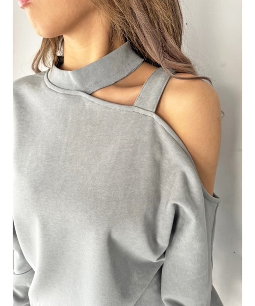 「EGOIST」 スウェットカットソー FREE ベージュ レディース_画像7