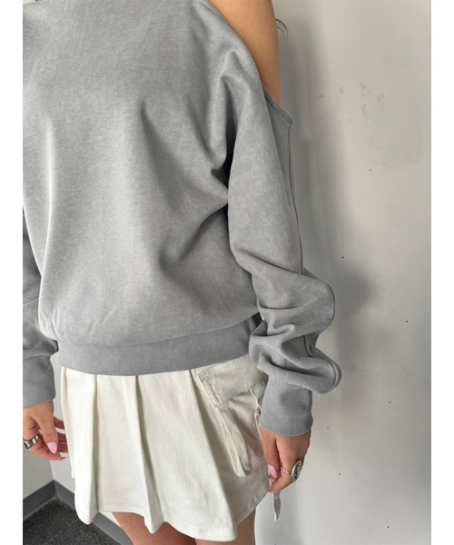 「EGOIST」 スウェットカットソー FREE ベージュ レディース_画像8